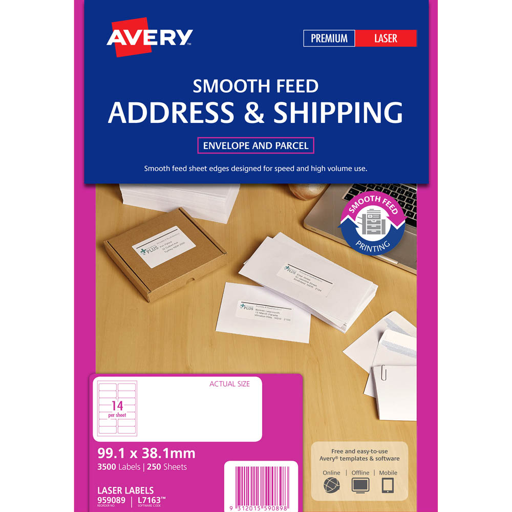 Laser Address Labels